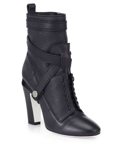 fendi black ankle boots|Fendi boots 2021.